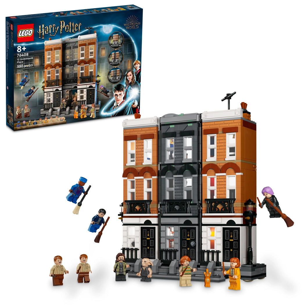 LEGO Harry Potter 12 Grimmauld Place 76408 Building Set (Retired Soon)