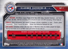 Load image into Gallery viewer, 2019 Bowman Prospects Vladimir Guerrero Jr. #BP-1 Toronto Blue Jays
