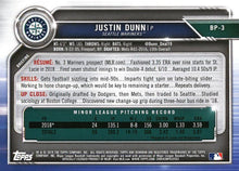 Load image into Gallery viewer, 2019 Bowman Prospects J#UStin Dunn #BP-3 Seattle Mariners
