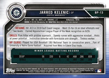 Load image into Gallery viewer, 2019 Bowman Prospects Jarred Kelenic #BP-13 Seattle Mariners
