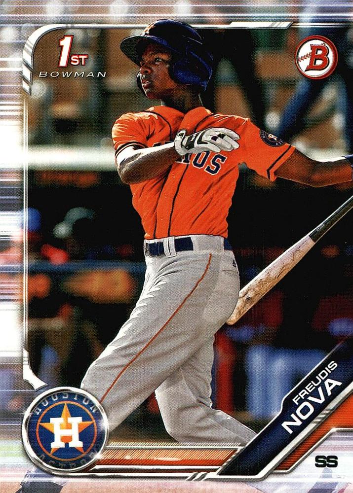 2019 Bowman Prospects Freudis Nova #BP-21 HoUSton Astros