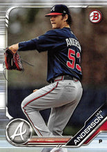 Load image into Gallery viewer, 2019 Bowman Prospects Ian Anderson #BP-47 Atlanta Braves
