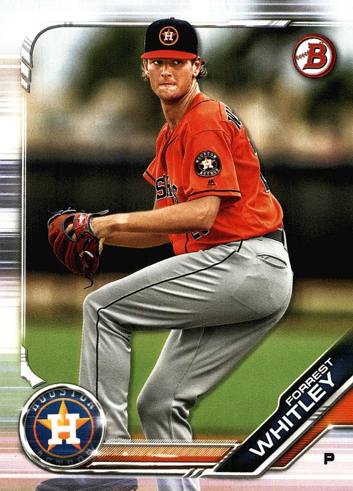 2019 Bowman Prospects Forrest Whitley #BP-52 Ho#USton Astros