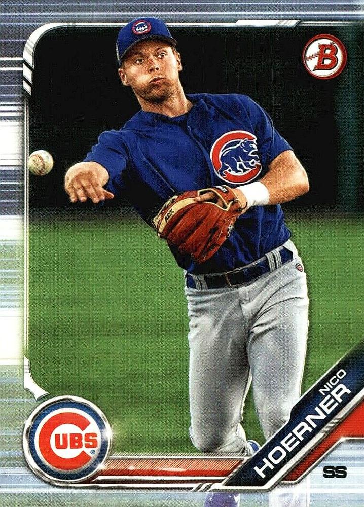 2019 Bowman Prospects Nico Hoerner #BP-59 Chicago Cubs