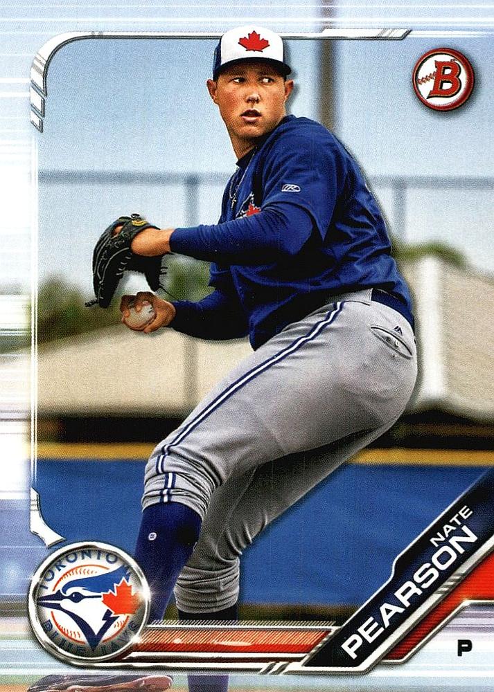 2019 Bowman Prospects Nate Pearson #BP-99 Toronto Blue Jays