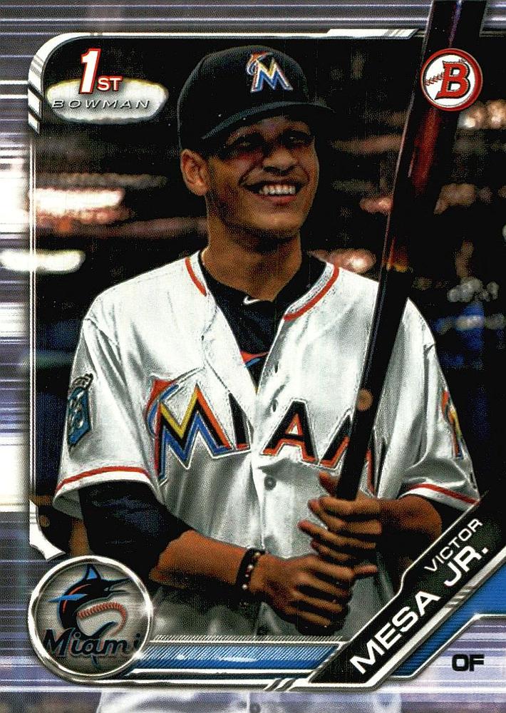 2019 Bowman Prospects Victor Mesa Jr. #BP-104 Miami Marlins