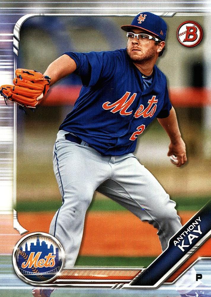 2019 Bowman Prospects Anthony Kay #BP-108 New York Mets