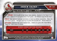Load image into Gallery viewer, 2019 Bowman Prospects Andrew Knizner #BP-132 St. Louis Cardinals
