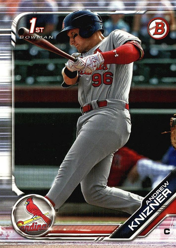 2019 Bowman Prospects Andrew Knizner #BP-132 St. Louis Cardinals