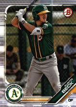 Load image into Gallery viewer, 2019 Bowman Prospects A#UStin Beck #BP-141 Oakland Athletics
