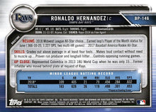 Load image into Gallery viewer, 2019 Bowman Prospects Ronaldo Hernandez #BP-146 Tampa Bay Rays
