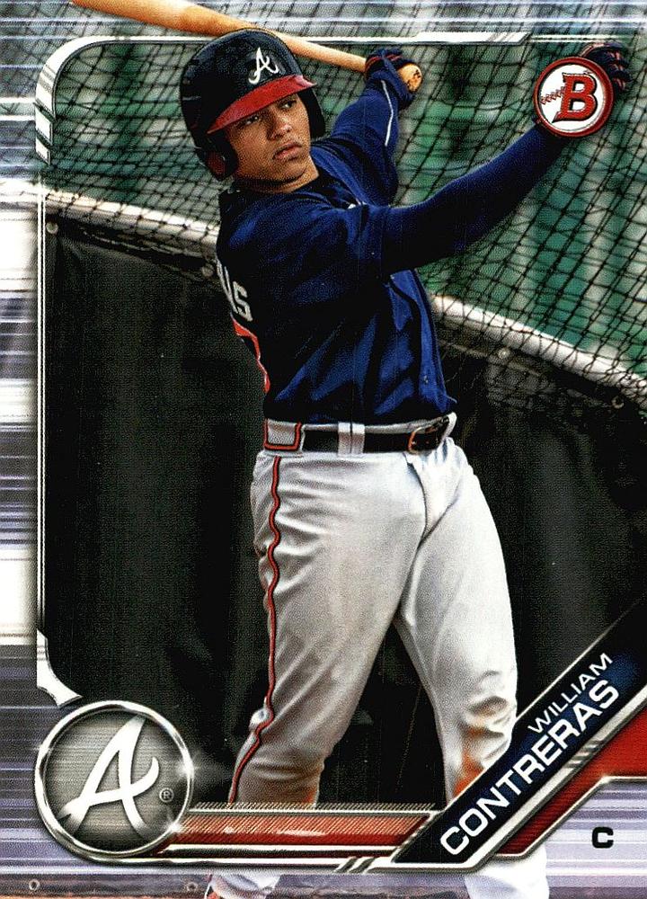 2019 Bowman Prospects William Contreras #BP-148 Atlanta Braves