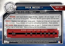 Load image into Gallery viewer, 2019 Bowman Chrome Prospects Drew Waters BCP-126 Atlanta Braves
