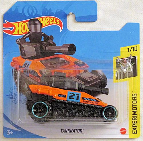 Hot Wheels Tanknator, Experimotor 1/10 Orange 5/250