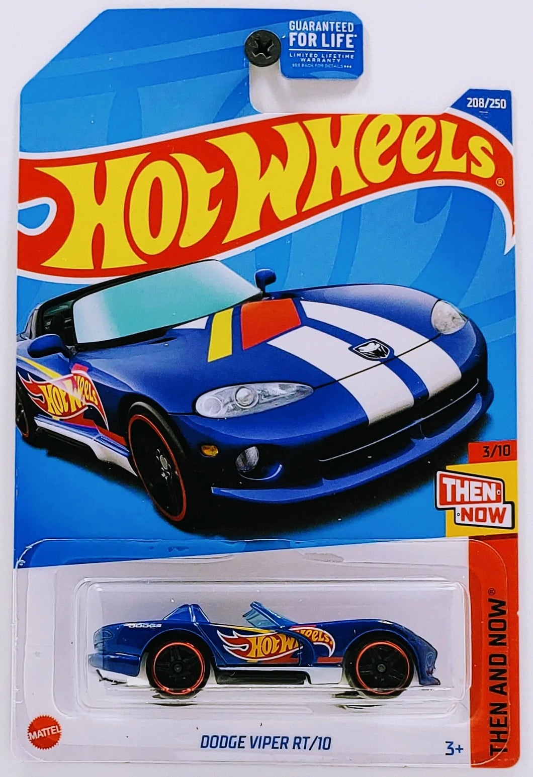 Hot Wheels Dodge Viper RT/10 Then and Now 3/10 208/250