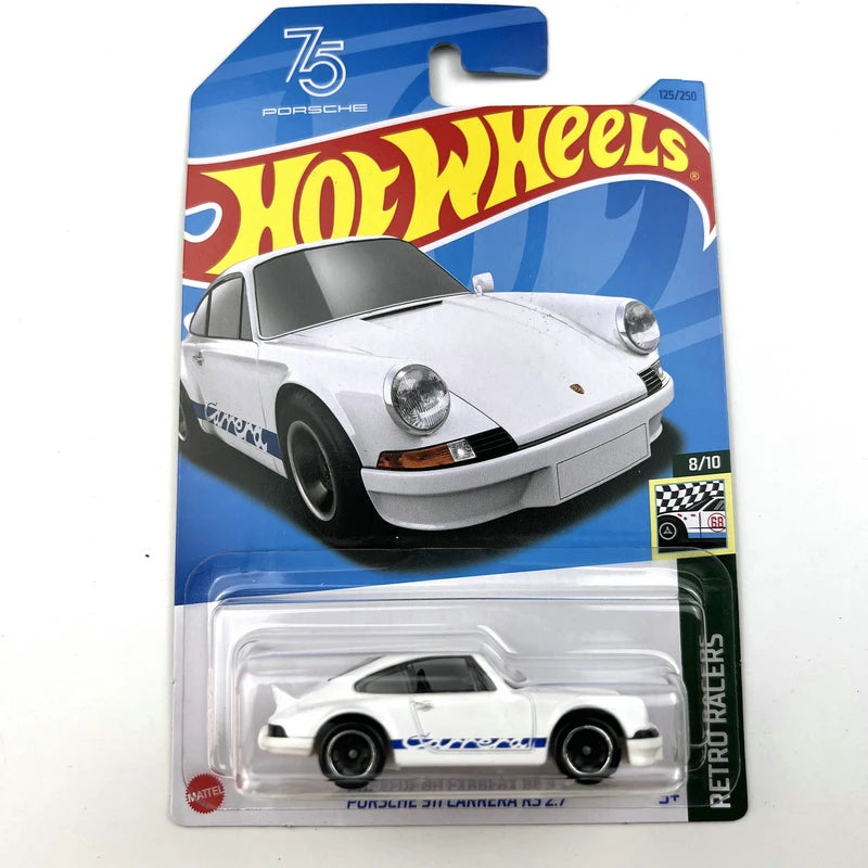 Hot Wheels Porsche 911 Carrera RS 2.7 Retro Racers 8/10 125/250 - walk-of-famesports