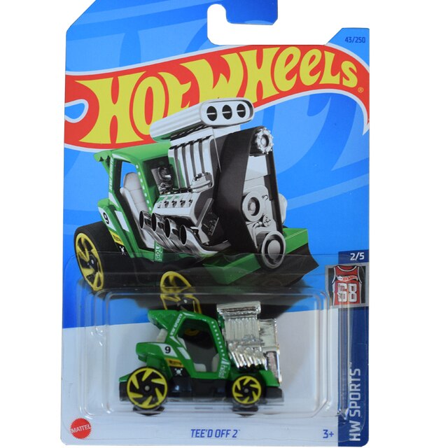 Hot Wheels Tee'd Off 2 HW Sports GREEN 2/5 43/250