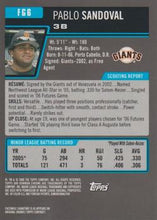 Load image into Gallery viewer, 2006 Bowman Draft Picks &amp; Prospects Chrome Futures Game Prospects Pablo Sandoval FBC FG6 San Francisco Giants
