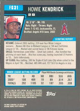 Load image into Gallery viewer, 2006 Bowman Draft Picks &amp; Prospects Chrome Futures Game Prospects Howie Kendrick FG31 Los Angeles Angels
