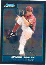 Load image into Gallery viewer, 2006 Bowman Draft Picks &amp; Prospects Chrome Futures Game Prospects Homer Bailey FG37 Cincinnati Reds
