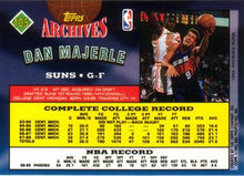 Load image into Gallery viewer, 1992-93 Topps Archives Dan Majerle  #105 Phoenix Suns

