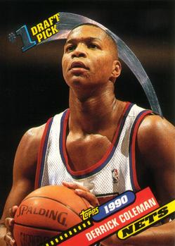1992-93 Topps Archives Derrick Coleman DPK #10 New Jersey Nets