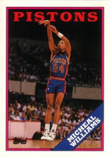 Load image into Gallery viewer, 1992-93 Topps Archives Micheal Williams  #114 Detroit Pistons
