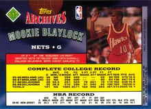 Load image into Gallery viewer, 1992-93 Topps Archives Mookie Blaylock  #117 New Jersey Nets
