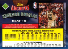 Load image into Gallery viewer, 1992-93 Topps Archives Sherman Douglas  #119 Miami Heat
