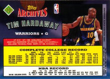 Load image into Gallery viewer, 1992-93 Topps Archives Tim Hardaway  #123 Golden State Warriors
