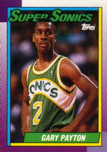 Load image into Gallery viewer, 1992-93 Topps Archives Gary Payton  #137 Seattle SuperSonics
