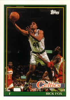 1992-93 Topps Archives Rick Fox  #143 Boston Celtics