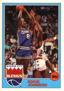 1992-93 Topps Archives Eddie Johnson  #16 Kansas City Kings