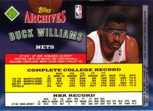 Load image into Gallery viewer, 1992-93 Topps Archives Buck Williams  #21 New Jersey Nets
