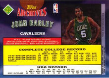 Load image into Gallery viewer, 1992-93 Topps Archives John Bagley  #23 Cleveland Cavaliers
