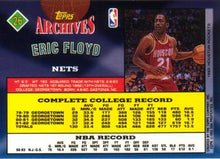 Load image into Gallery viewer, 1992-93 Topps Archives Eric Floyd  #26 New Jersey Nets

