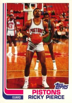 1992-93 Topps Archives Ricky Pierce  #28 Detroit Pistons
