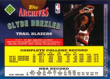 Load image into Gallery viewer, 1992-93 Topps Archives Clyde Drexler  #33 Portland Trail Blazers
