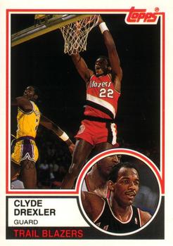 1992-93 Topps Archives Clyde Drexler  #33 Portland Trail Blazers