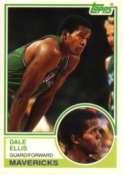 1992-93 Topps Archives Dale Ellis  #34 Dallas Mavericks
