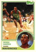 Load image into Gallery viewer, 1992-93 Topps Archives Derek Harper  #36 Dallas Mavericks
