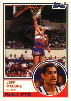 1992-93 Topps Archives Jeff Malone  #37 Washington Bullets