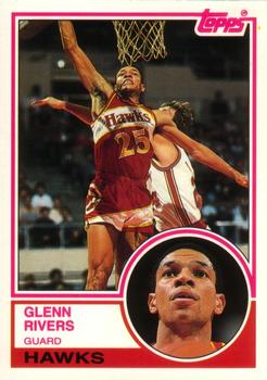 1992-93 Topps Archives Glenn Rivers  #40 Atlanta Hawks