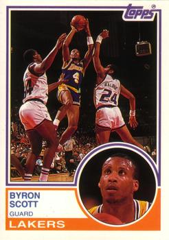1992-93 Topps Archives Byron Scott  #41 Los Angeles Lakers
