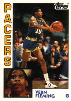 1992-93 Topps Archives Vern Fleming  #50 Indiana Pacers