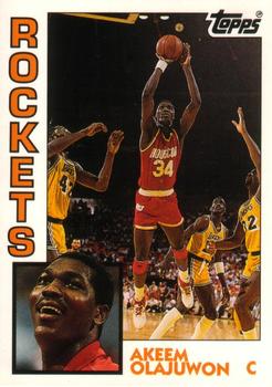 1992-93 Topps Archives Akeem Olajuwon  #54 Houston Rockets
