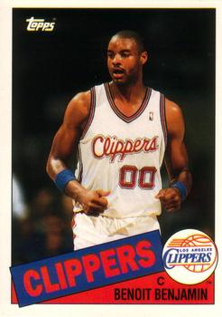 1992-93 Topps Archives Benoit Benjamin  #61 Los Angeles Clippers