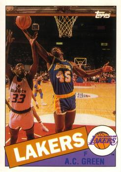 1992-93 Topps Archives A.C. Green  #65 Los Angeles Lakers
