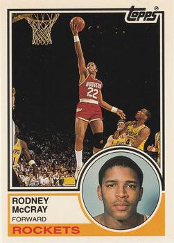 1992-93 Topps Archives Rodney McCray  #38 Houston Rockets