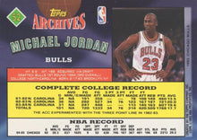 Load image into Gallery viewer, 1992-93 Topps Archives Michael Jordan  #52 Chicago Bulls
